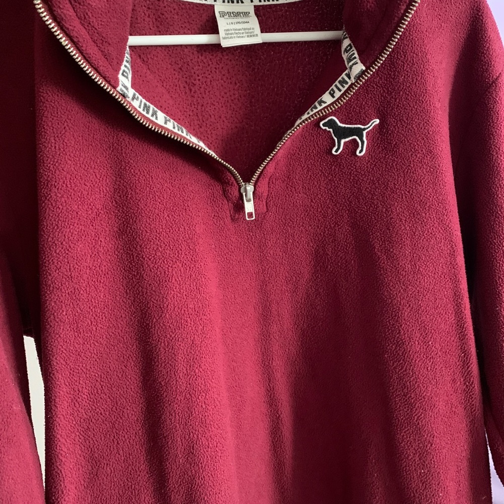 PINK quarter zip